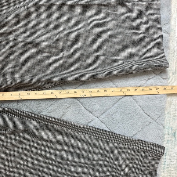 TOAST Plaid Wool Pleat Front Houndstooth Trousers UK Size 16 US Size 12 XL - Picture 10 of 14